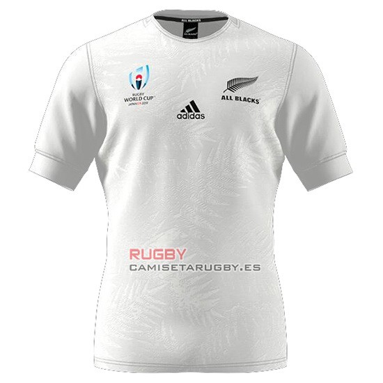 Camiseta Nueva Zelandia All Black Rugby RWC2019 Segunda